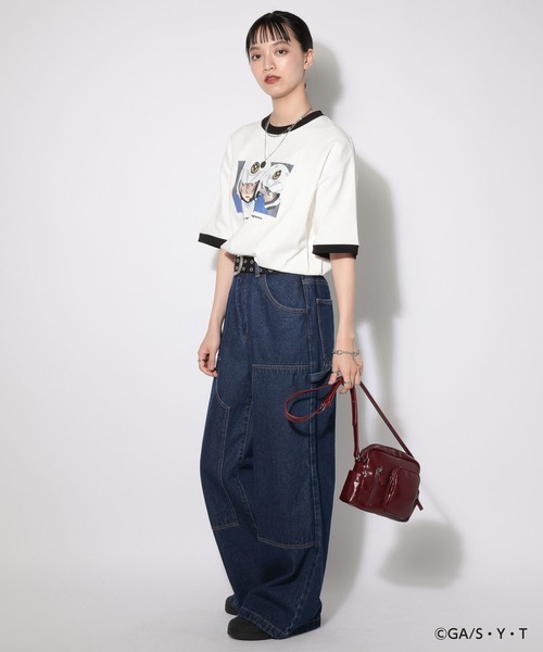 PBLIM（ページボーイリム）の「【名探偵コナン】アソートリンガーTシャツ【PBLIM】（Tシャツ/カットソー・レディース・ホワイト系1/ホワイト系2/ホワイト系3・FREE）」の14枚目の写真