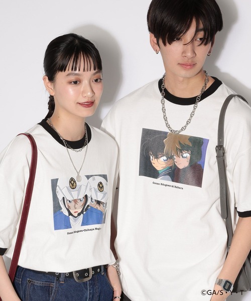 PBLIM（ページボーイリム）の「【名探偵コナン】アソートリンガーTシャツ【PBLIM】（Tシャツ/カットソー・レディース・ホワイト系1/ホワイト系2/ホワイト系3・FREE）」の16枚目の写真