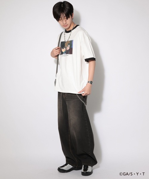 PBLIM（ページボーイリム）の「【名探偵コナン】アソートリンガーTシャツ【PBLIM】（Tシャツ/カットソー・レディース・ホワイト系1/ホワイト系2/ホワイト系3・FREE）」の21枚目の写真