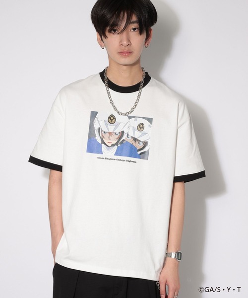 PBLIM（ページボーイリム）の「【名探偵コナン】アソートリンガーTシャツ【PBLIM】（Tシャツ/カットソー・レディース・ホワイト系1/ホワイト系2/ホワイト系3・FREE）」の5枚目の写真