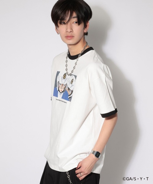 PBLIM（ページボーイリム）の「【名探偵コナン】アソートリンガーTシャツ【PBLIM】（Tシャツ/カットソー・レディース・ホワイト系1/ホワイト系2/ホワイト系3・FREE）」の7枚目の写真