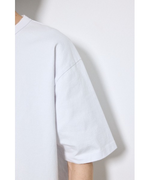 AZUL by moussy(アズールバイマウジー)の「ヘンリーネックハングTシャツ 春服 夏服 秋服 無地 半袖(Tシャツ/カットソー・メンズ・ホワイト/ブラック・SMALL/MEDIUM/LARGE)」の11枚目の写真