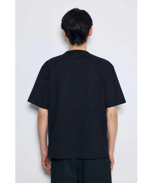 AZUL by moussy(アズールバイマウジー)の「ヘンリーネックハングTシャツ 春服 夏服 秋服 無地 半袖(Tシャツ/カットソー・メンズ・ホワイト/ブラック・SMALL/MEDIUM/LARGE)」の19枚目の写真