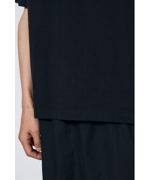 AZUL by moussy(アズールバイマウジー)の「ヘンリーネックハングTシャツ 春服 夏服 秋服 無地 半袖(Tシャツ/カットソー・メンズ・ホワイト/ブラック・SMALL/MEDIUM/LARGE)」の22枚目の写真