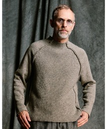 lomond×powder line high-neck knit