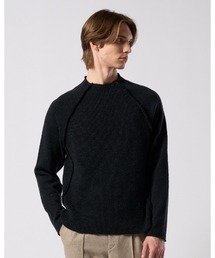 wjk | lomond×powder line high-neck knit(ニット/セーター)