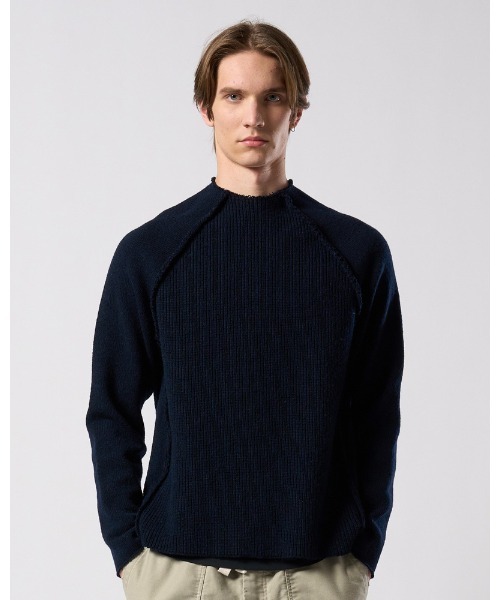 wjk(ダヴルジェイケイ)の「lomond×powder line high-neck knit(ニット/セーター・メンズ・ブラック/ネイビー/グレー・SMALL/MEDIUM/LARGE/X-LARGE)」の10枚目の写真