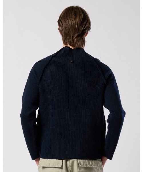wjk(ダヴルジェイケイ)の「lomond×powder line high-neck knit(ニット/セーター・メンズ・ブラック/ネイビー/グレー・SMALL/MEDIUM/LARGE/X-LARGE)」の12枚目の写真