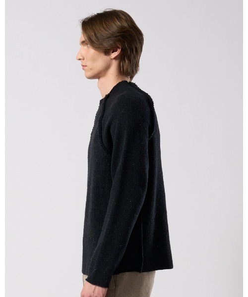 wjk(ダヴルジェイケイ)の「lomond×powder line high-neck knit(ニット/セーター・メンズ・ブラック/ネイビー/グレー・SMALL/MEDIUM/LARGE/X-LARGE)」の15枚目の写真