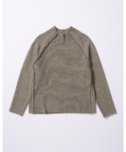 wjk(ダヴルジェイケイ)の「lomond×powder line high-neck knit(ニット/セーター・メンズ・ブラック/ネイビー/グレー・SMALL/MEDIUM/LARGE/X-LARGE)」の4枚目の写真