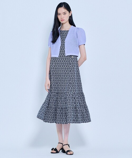 TOCCA(トッカ)の「SOLAR GLOW KNIT カーディガン(カーディガン/ボレロ・レディース・ブラック系/ピンク系/ライラック系・SMALL/MEDIUM)」の7枚目の写真