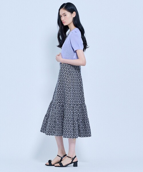 TOCCA(トッカ)の「SOLAR GLOW KNIT カーディガン(カーディガン/ボレロ・レディース・ブラック系/ピンク系/ライラック系・SMALL/MEDIUM)」の8枚目の写真