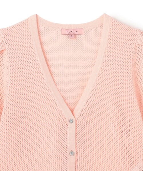 TOCCA(トッカ)の「SOLAR GLOW KNIT カーディガン(カーディガン/ボレロ・レディース・ブラック系/ピンク系/ライラック系・SMALL/MEDIUM)」の20枚目の写真