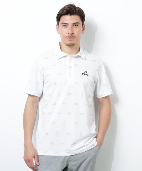 PING APPAREL — футболка Stretch Mini Poppcon, полукороткий рукав, поло