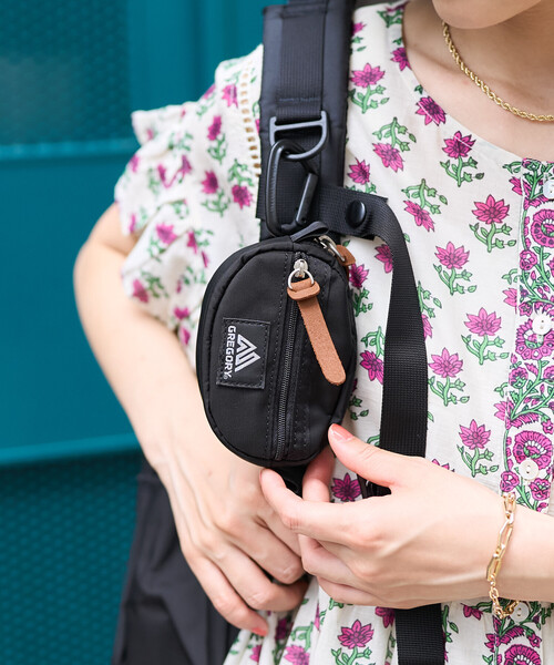 FREAK'S STORE(フリークスストア)の「GREGORY/グレゴリー MICRO POUCH TAILMATE/マイクロ ポーチ テールメイト(ポーチ・レディース・ブラック/パープル・ONE SIZE)」の3枚目の写真