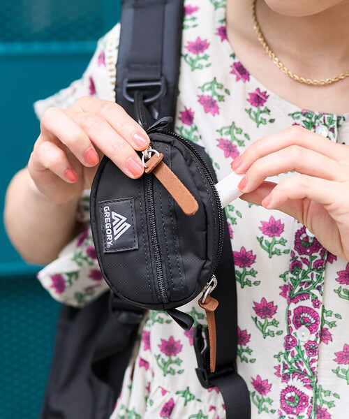 FREAK'S STORE(フリークスストア)の「GREGORY/グレゴリー MICRO POUCH TAILMATE/マイクロ ポーチ テールメイト(ポーチ・レディース・ブラック/パープル・ONE SIZE)」の6枚目の写真