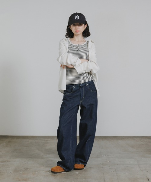 U.S. POLO ASSN.（ユーエスポロアッスン）の「U.S. POLO ASSN./ユーエスポロアッスン リブタンク 2026年 夏 夏服（タンクトップ・レディース・ホワイト系その他/ネイビー/ピンク・S/M/L）」の17枚目の写真