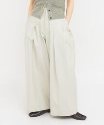 KBF | ユーズドライクタックWIDEパンツ(その他パンツ)