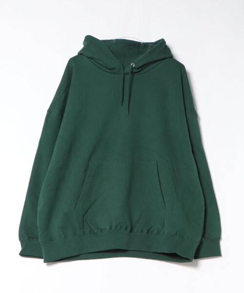 TONE SELECT WEAR（トーンセレクトウェア）の「CROSS&STITCH(クロスアンドステッチ) レギュラーウェイト ビッグシルエットP/0パーカー (BP2281)（パーカー・メンズ・グリーン/ホワイト/ブルー系その他/サンドベージュ/ブラック/グレー・X-LARGE/LARGE/MEDIUM）」の5枚目の写真
