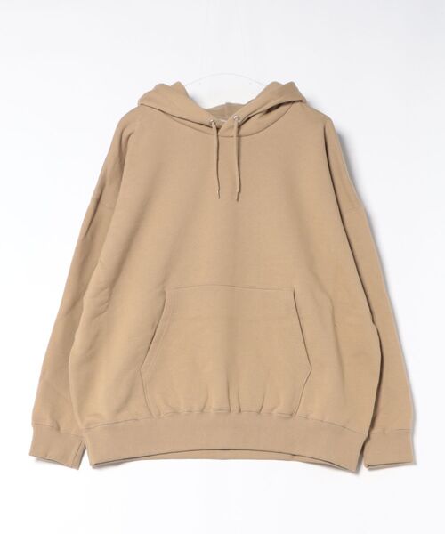 TONE SELECT WEAR（トーンセレクトウェア）の「CROSS&STITCH(クロスアンドステッチ) レギュラーウェイト ビッグシルエットP/0パーカー (BP2281)（パーカー・メンズ・グリーン/ホワイト/ブルー系その他/サンドベージュ/ブラック/グレー・X-LARGE/LARGE/MEDIUM）」の4枚目の写真