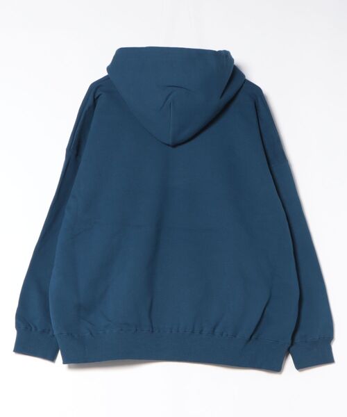 TONE SELECT WEAR（トーンセレクトウェア）の「CROSS&STITCH(クロスアンドステッチ) レギュラーウェイト ビッグシルエットP/0パーカー (BP2281)（パーカー・メンズ・グリーン/ホワイト/ブルー系その他/サンドベージュ/ブラック/グレー・X-LARGE/LARGE/MEDIUM）」の7枚目の写真
