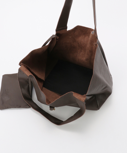 LE TALON(ルタロン)の「《WEB限定》 MILLELA FIRENZE/ミレッラ BIT LEATHER TOTE(トートバッグ・レディース・ブラウン/ブラック・FREE)」の13枚目の写真