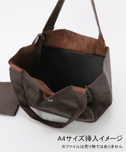LE TALON(ルタロン)の「《WEB限定》 MILLELA FIRENZE/ミレッラ BIT LEATHER TOTE(トートバッグ・レディース・ブラウン/ブラック・FREE)」の14枚目の写真