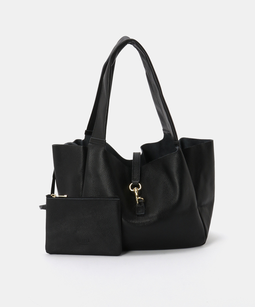 LE TALON(ルタロン)の「《WEB限定》 MILLELA FIRENZE/ミレッラ BIT LEATHER TOTE(トートバッグ・レディース・ブラウン/ブラック・FREE)」の20枚目の写真