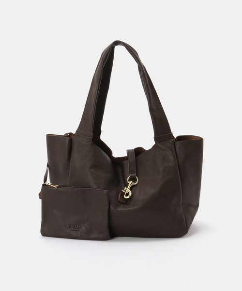 LE TALON(ルタロン)の「《WEB限定》 MILLELA FIRENZE/ミレッラ BIT LEATHER TOTE(トートバッグ・レディース・ブラウン/ブラック・FREE)」の21枚目の写真