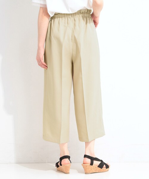 SHOO・LA・RUE(シューラルー)の「【S-LL】ロープベルトが爽やか ガウチョパンツ(その他パンツ・レディース・ベージュ/ネイビー/ダークブラウン・04/03/02/01)」の10枚目の写真