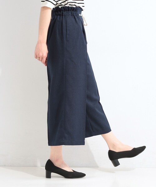 SHOO・LA・RUE(シューラルー)の「【S-LL】ロープベルトが爽やか ガウチョパンツ(その他パンツ・レディース・ベージュ/ネイビー/ダークブラウン・04/03/02/01)」の14枚目の写真