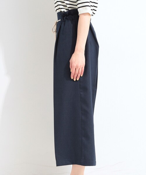 SHOO・LA・RUE(シューラルー)の「【S-LL】ロープベルトが爽やか ガウチョパンツ(その他パンツ・レディース・ベージュ/ネイビー/ダークブラウン・04/03/02/01)」の17枚目の写真