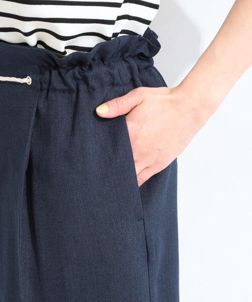 SHOO・LA・RUE(シューラルー)の「【S-LL】ロープベルトが爽やか ガウチョパンツ(その他パンツ・レディース・ベージュ/ネイビー/ダークブラウン・04/03/02/01)」の21枚目の写真