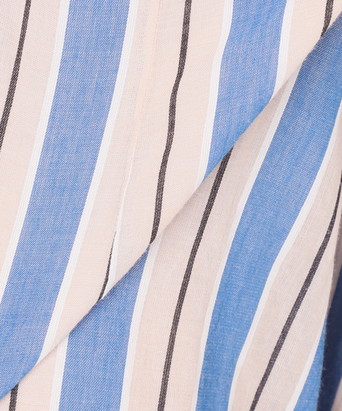 Spick & Span(スピックアンドスパン)の「《別注カラー有》ne Quittez pas CottonVoile StripeSlant Panel Skirt*(スカート・レディース・ラベンダー/ブルー・MEDIUM)」の19枚目の写真