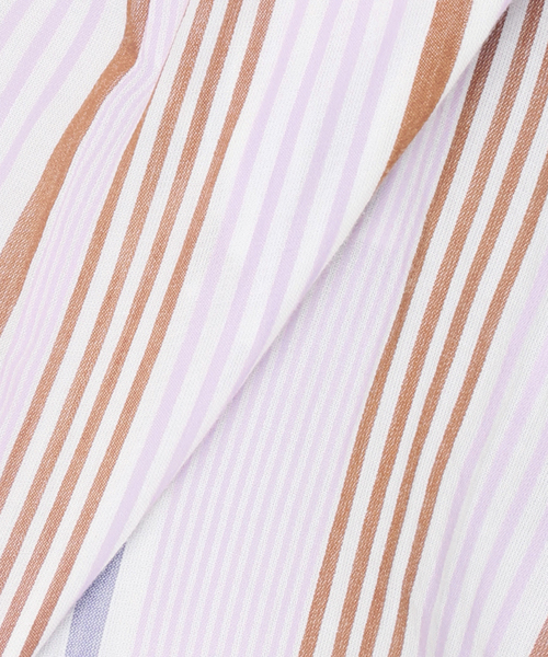 Spick & Span(スピックアンドスパン)の「《別注カラー有》ne Quittez pas CottonVoile StripeSlant Panel Skirt*(スカート・レディース・ラベンダー/ブルー・MEDIUM)」の21枚目の写真
