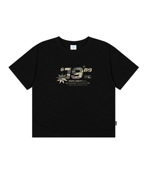 1989STANDARD(1989スタンダード)の「RENTAL SHOP クールコットンクロップ半袖 (SCTSTD-0224)(Tシャツ/カットソー・メンズ・ブラック/ホワイト/ダークグレー/ネイビー・MEDIUM/LARGE/X-LARGE)」の1枚目の写真