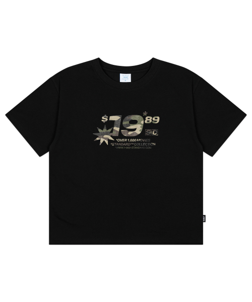 1989STANDARD(1989スタンダード)の「RENTAL SHOP クールコットンクロップ半袖 (SCTSTD-0224)(Tシャツ/カットソー・メンズ・ブラック/ホワイト/ダークグレー/ネイビー・MEDIUM/LARGE/X-LARGE)」の5枚目の写真