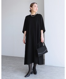 セール】Collarless Cocoon Coat（ステンカラーコート）｜anuke