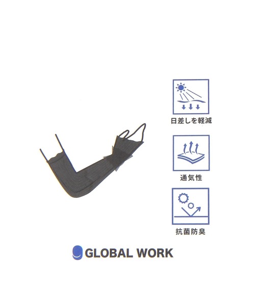 GLOBAL WORK（グローバルワーク）の「レースメロウアームカバー/659133（アームカバー・レディース・オフホワイト/ブラック・FREE）」の7枚目の写真
