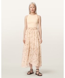 セール】FLEUR PRINTED ASYMMETRIC MINI DRESS | FLEUR プリント