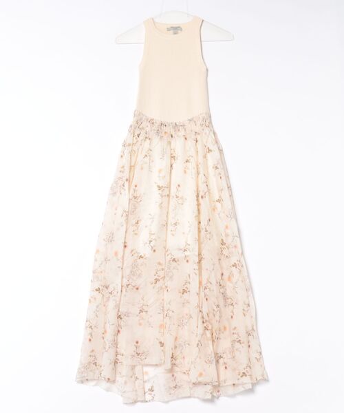 ALLSAINTS(オールセインツ)の「ZENIA SLEEVELESS KNIT WOVEN MIDI DRESS | ZENIA ノースリーブ ニット ウーブン ミディ ドレス・ワンピース(ワンピース・レディース・ホワイト系その他・S/M/XS)」の10枚目の写真