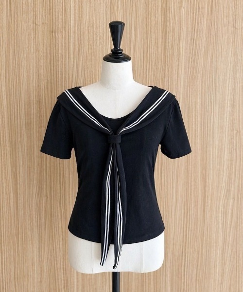 セーラーカットソー（Tシャツ/カットソー）｜miune（ミューヌ）の