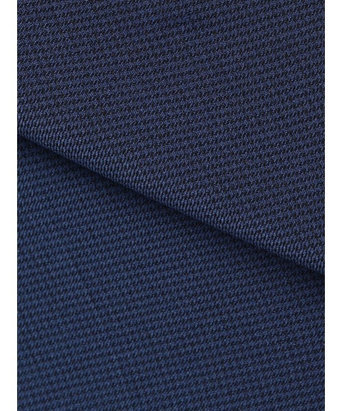 SUIT SQUARE(スーツスクエア)の「"超"伸びる涼しい最高パンツ/テーパードパンツ/ウォッシャブル/ハウンドトゥース/RS07(スラックス・メンズ・ネイビー/ライトグレー・SS/S/M/L/LL/3L/4L/5L/3S)」の10枚目の写真