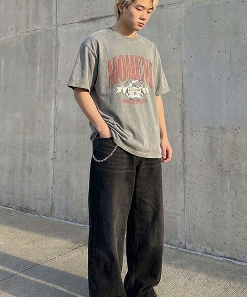 BUBBLPIECE（バブルピース）の「[男女共用] モーメントピグメントTシャツ_ライトグレー（Tシャツ/カットソー・レディース・その他・MEDIUM/LARGE）」の7枚目の写真