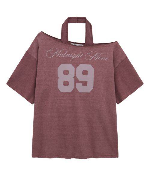 Midnight Move(ミッドナイトムーブ)の「pg set 89 t (wine)(Tシャツ/カットソー・レディース・その他・FREE)」の2枚目の写真