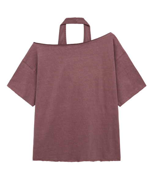 Midnight Move(ミッドナイトムーブ)の「pg set 89 t (wine)(Tシャツ/カットソー・レディース・その他・FREE)」の4枚目の写真