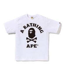 A BATHING APE(�A�x�C�V���O�G�C�v)��BIG APE CROSSBONE COLLEGE TEE(T�V���c/�J�b�g�\�[)