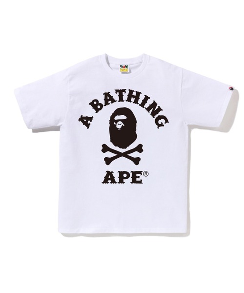 BIG APE CROSSBONE COLLEGE TEE（Tシャツ/カットソー）｜A BATHING APE