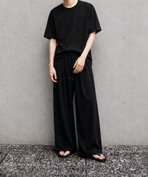 5C8 easy wide pants. アクティブ イージーワイドパンツ