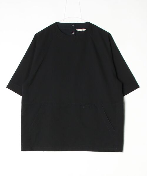 TROVE(トローヴ)の「TROVE / COOL DOTS PULLOVER SHIRT(Tシャツ/カットソー・メンズ・グレー/ブラック・1/3)」の5枚目の写真